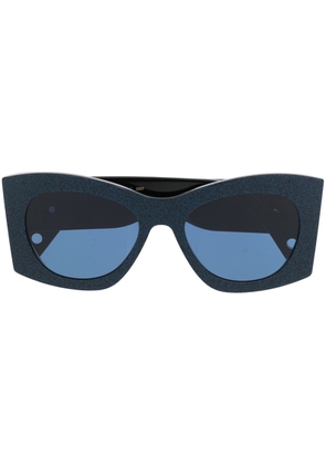 Lanvin oversize frame sunglasses - Blue
