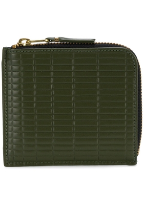 Comme Des Garçons Wallet zipped wallet - Green