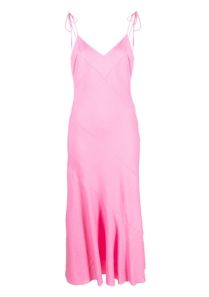 Cult Gaia Veda panelled midi dress - Pink