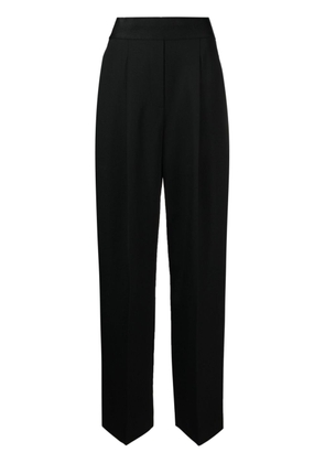 Alexander Wang pleated wool tailored trousers - Black