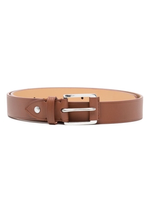 Paul Smith stud-detail leather belt - Brown