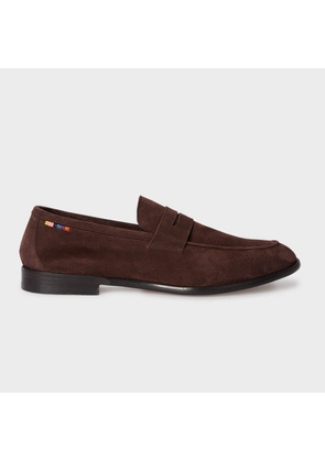 Paul Smith Dark Brown Suede 'Figaro' Loafers