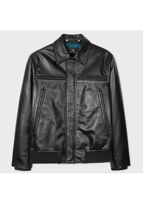PS Paul Smith Black Leather Jacket