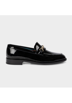 Paul Smith Black Patent Leather 'Montego' Loafers