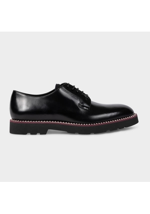 Paul Smith Black High-Shine Leather 'Ras' Shoes