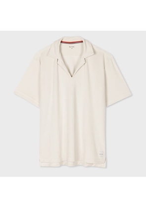 Paul Smith Women's Ivory Towelling Lounge Top White