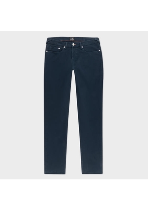 PS Paul Smith Tapered-Fit Garment Dyed Navy Jeans Blue