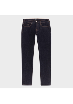 PS Paul Smith Tapered-Fit Indigo 'Organic Reflex Stretch' Jeans Blue