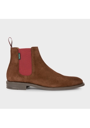PS Paul Smith Brown Suede 'Cedric' Boots