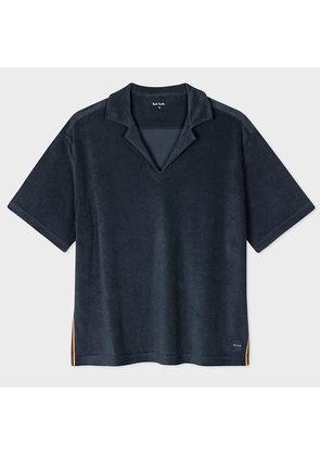 Paul Smith Navy Blue Towelling Lounge T-Shirt