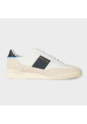 PS Paul Smith White And Cream Leather 'Dover' Trainers