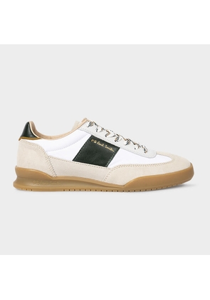 PS Paul Smith White 'Dover' Trainers With Contrast Soles