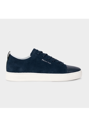 PS Paul Smith Navy Suede 'Lee' Trainers Blue