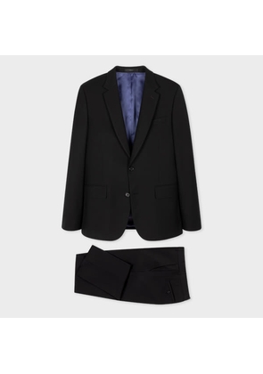 Paul Smith The Soho - Tailored-Fit Black Wool 'A Suit To Travel In'