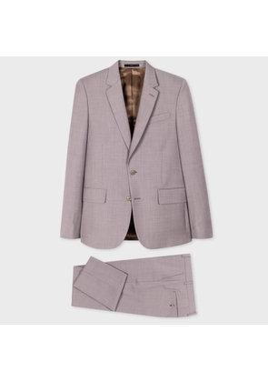 Paul Smith The Soho - Tailored-Fit Lavender Wool Suit Purple