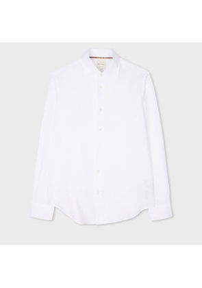 Paul Smith Slim-Fit White Linen Shirt