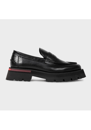Paul Smith Women's Black Leather 'Felicity' Loafers