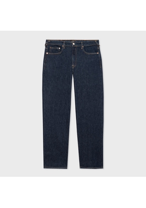 PS Paul Smith Relaxed-Fit Indigo Rinse 'Organic Vintage Stretch' Jeans Blue