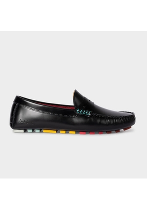 Paul Smith Women's Black Leather 'Tulsa' Driving Loafers