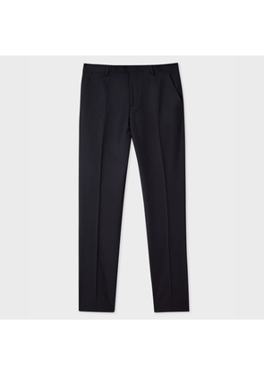 Paul Smith Slim-Fit Black Wool 'A Suit To Travel In' Trousers