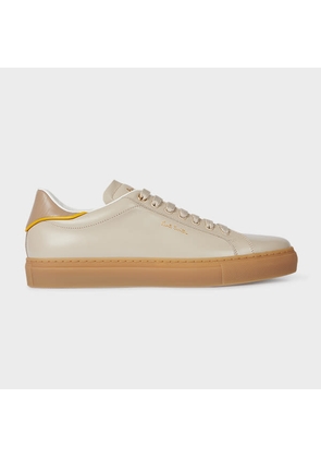 Paul Smith Stone Leather 'Beck' Trainers White