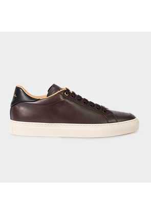 Paul Smith Brown Leather 'Banf' Trainers