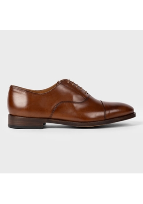 Paul Smith Tan Leather 'Bari' Shoes Brown