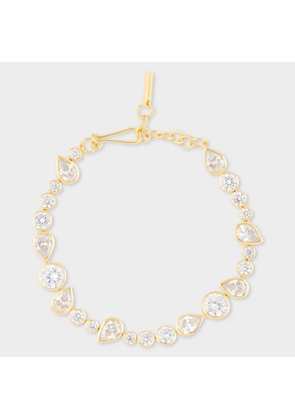 Paul Smith Cubic Zirconia and Gold Vermeil Bracelet by Completedworks