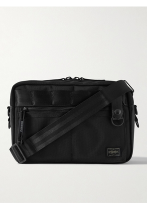 Porter-Yoshida and Co - Heat Rubber-Trimmed Nylon Messenger Bag - Men - Black