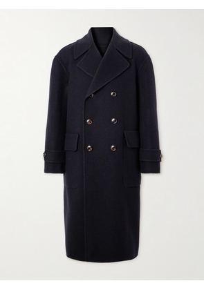 PIACENZA 1733 - Double-Breasted Cashmere Overcoat - Men - Blue - IT 48
