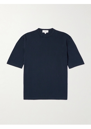 Lardini - Cotton T-Shirt - Men - Blue - S