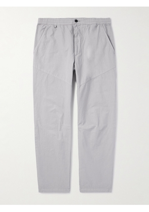 C.P. Company - Micro Reps Cotton-Twill Trousers - Men - Gray - IT 44