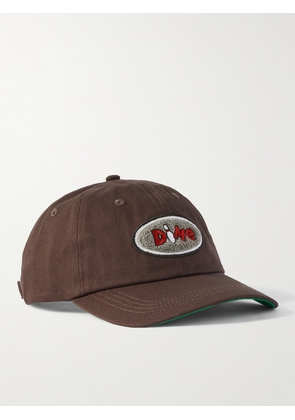 DIME - Munson Logo-Appliquéd Cotton-Twill Baseball Cap - Men - Brown