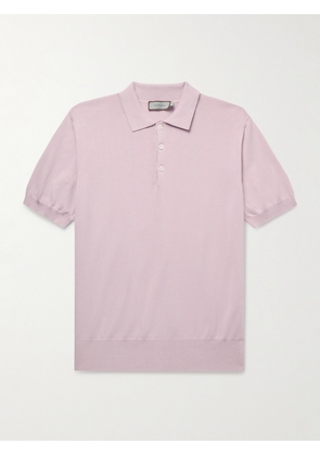 Canali - Cotton Polo Shirt - Men - Pink - IT 46