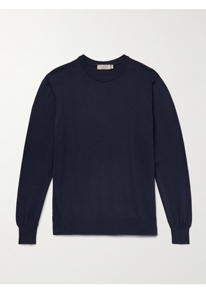 Canali - Cotton Sweater - Men - Blue - IT 46
