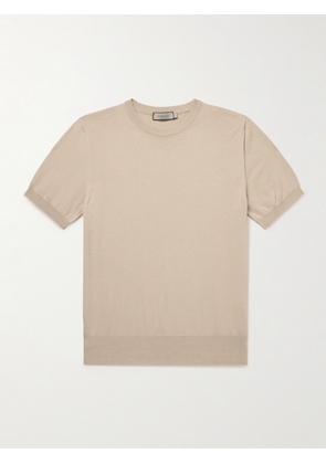 Canali - Cotton T-Shirt - Men - Neutrals - IT 46