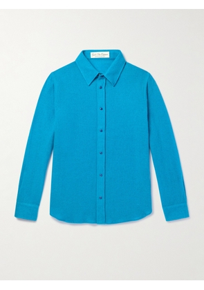 God's True Cashmere - Cashmere-Gauze Shirt - Men - Blue - S