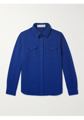 God's True Cashmere - Cashmere Shirt - Men - Blue - XS