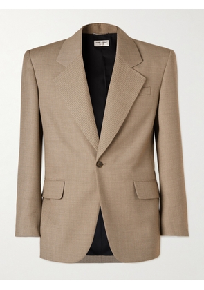 SAINT LAURENT - Wool Suit Jacket - Men - Brown - IT 48