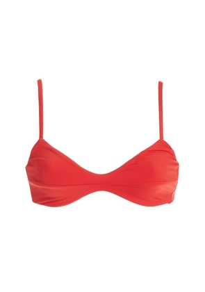 Haight - x Tina Kunakey Monica Bikini Top - Red - XL - Moda Operandi