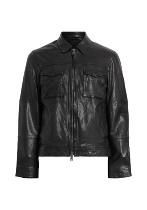 Allsaints Leather Whilby Jacket