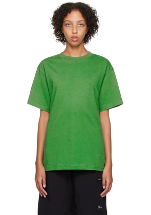 Dime Green Embroidered T-Shirt
