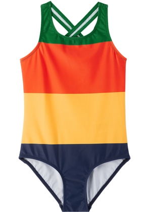 Mini Rodini Baby Multicolour Stripe Swimsuit
