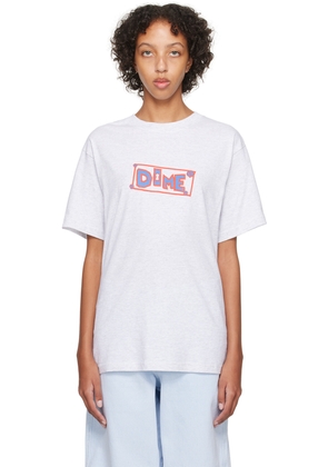 Dime Gray Printed T-Shirt