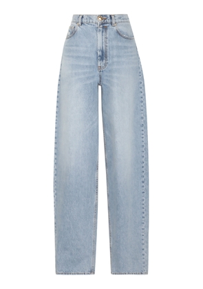 Zimmermann - Natura Rigid High-Rise Wide-Leg Jeans - Medium Wash - 24 - Moda Operandi