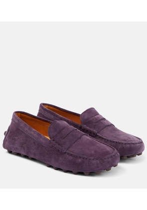 Tod's Gommino Bubble suede loafers