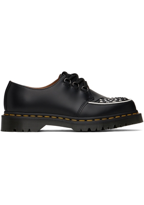 Dr. Martens Black Ramsey Smooth Leather Oxfords