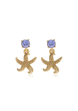 Oscar de la Renta - Crystal Starfish Earrings - Blue - OS - Moda Operandi - Gifts For Her