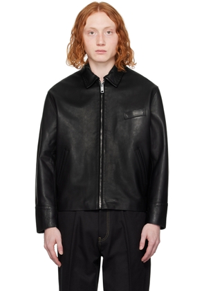 Second/Layer Black Rider Leather Jacket