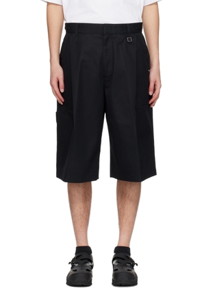 WOOYOUNGMI Navy One-Tuck Shorts